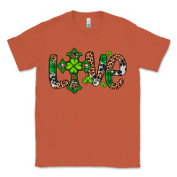 Copper Western St. Patrick's Day Love Cross Classic Tee - Artiststas