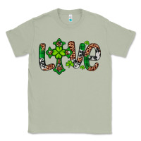 Matcha Western St. Patrick's Day Love Cross Classic Tee - Artiststas