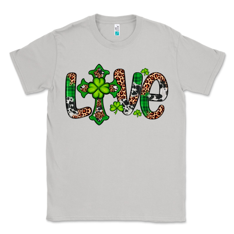 Western St. Patrick's Day Love Cross Classic Tee by Artiststas | Teevron