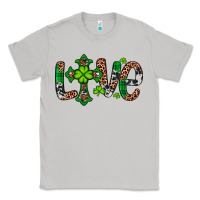 Moon Dust Western St. Patrick's Day Love Cross Classic Tee - Artiststas