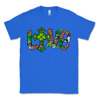 True Royal Western St. Patrick's Day Love Cross Classic Tee - Artiststas