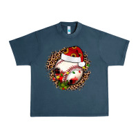 Midnight Navy Christmas baseball Urban Heavy Tee - JahusDesignShop