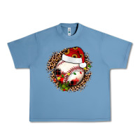 Pebble Blue Christmas baseball Urban Heavy Tee - JahusDesignShop