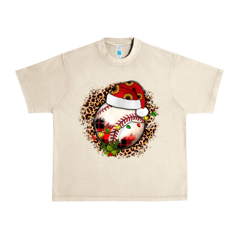Christmas Baseball Urban Heavy Tee by JahusDesignShop | Teevron