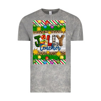 Cloud Rock Christmas jolly teacher Vintage Tee - Artiststas