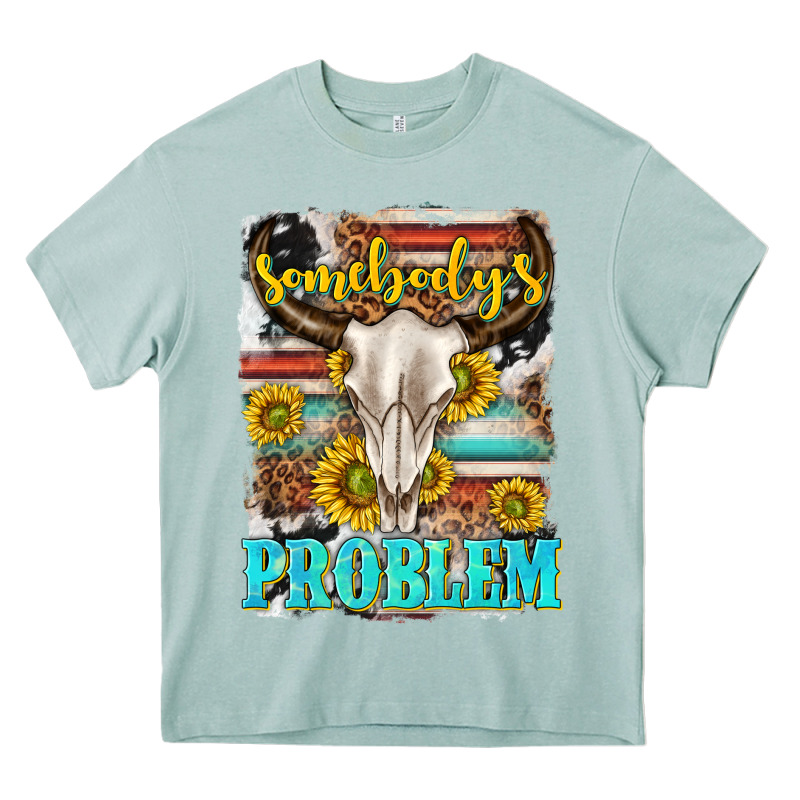 Somebodys Problem Heavy Core Tee by texasbilliewilder | Teevron
