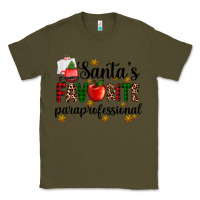 Army Green santa's favorite  paraprofesyonal Classic Tee - AdoDesignShop