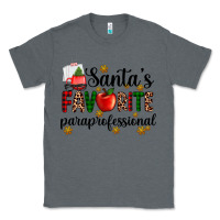 Charcoal Heather santa's favorite  paraprofesyonal Classic Tee - AdoDesignShop