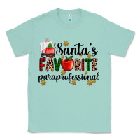 Seafoam santa's favorite  paraprofesyonal Classic Tee - AdoDesignShop