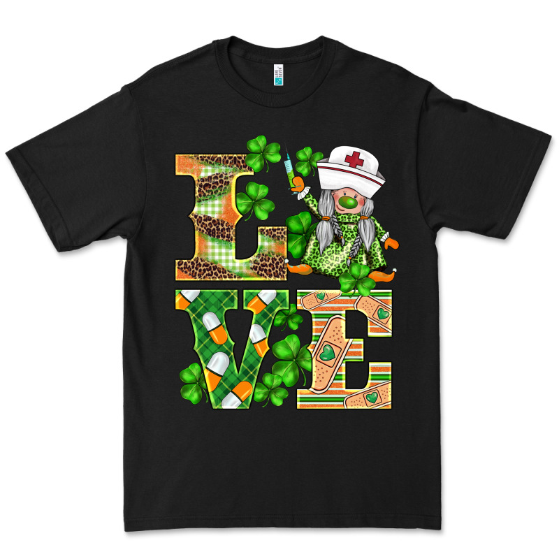 St.patricks Nurse Love Gnomies Premium Tee by BarkalooDesign | Teevron
