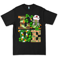 Black st.patricks nurse love gnomies Premium Tee - BarkalooDesign