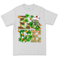 Dove Grey st.patricks nurse love gnomies Premium Tee - BarkalooDesign