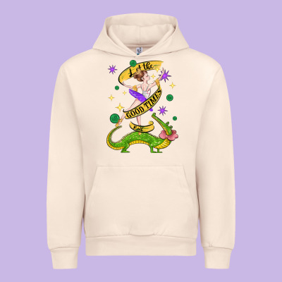 Let The Good Times Roll (2) Urban Hoodie Designed By Cowgirlartshop