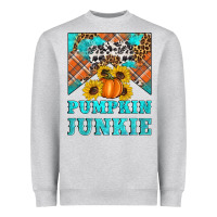 Pumpkin Junkie Heavyweight Sweatshirt | Teevron