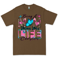 Cacao being a mom makes my life complete Premium Tee - Zillion Design Studio