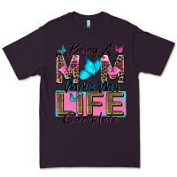 Plum being a mom makes my life complete Premium Tee - Zillion Design Studio