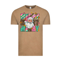 Vintage Coffee merry merry merry Vintage Tee - AdoDesignShop