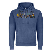 Vintage Denim blessed to be called mama Vintage Hoodie - CowhideDigitalArt