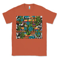 Copper cactus gemstone Classic Tee - AdoDesignShop