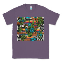 Lavender cactus gemstone Classic Tee - AdoDesignShop