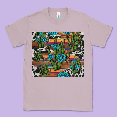 Cactus Gemstone Classic Tee Designed By Adodesignshop