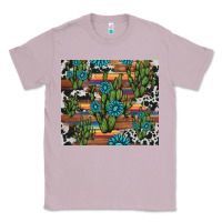 Lilac cactus gemstone Classic Tee - AdoDesignShop