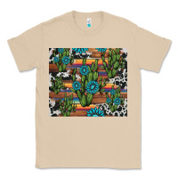 Mushroom cactus gemstone Classic Tee - AdoDesignShop