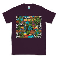 Plum cactus gemstone Classic Tee - AdoDesignShop