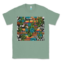 Sage cactus gemstone Classic Tee - AdoDesignShop