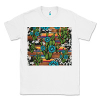 White cactus gemstone Classic Tee - AdoDesignShop