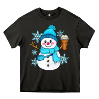 Cute Snowman Heavy Core Tee | Teevron