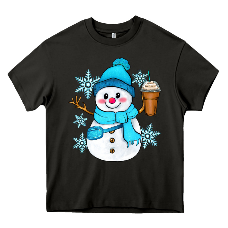 Cute Snowman Heavy Core Tee by Zillion Design Studio | Teevron