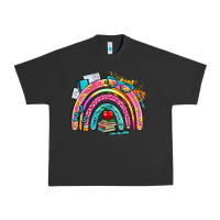 Pigment Black school rainbow Urban Heavy Tee - AdoDesignShop