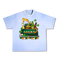 Grape Ice lucky truck with flags and beers Urban Heavy Tee - AdoDesignShop
