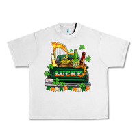 Lunar Rock lucky truck with flags and beers Urban Heavy Tee - AdoDesignShop