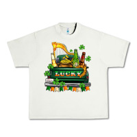 Pistachio lucky truck with flags and beers Urban Heavy Tee - AdoDesignShop