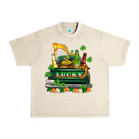 Sandshell lucky truck with flags and beers Urban Heavy Tee - AdoDesignShop