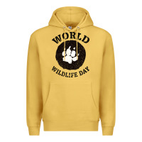 Antique Gold World Wildlife Day Premium Hoodie - Bettercallsaul