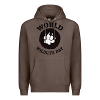 Coffee World Wildlife Day Premium Hoodie - Bettercallsaul