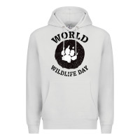 Dove Grey World Wildlife Day Premium Hoodie - Bettercallsaul