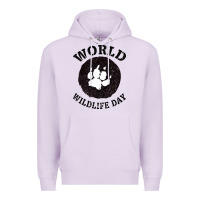 Lilac World Wildlife Day Premium Hoodie - Bettercallsaul