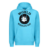 Ocean Blue World Wildlife Day Premium Hoodie - Bettercallsaul