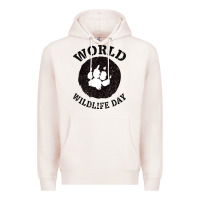 Pale Pink World Wildlife Day Premium Hoodie - Bettercallsaul
