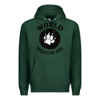 Sports Green World Wildlife Day Premium Hoodie - Bettercallsaul