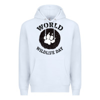 White World Wildlife Day Premium Hoodie - Bettercallsaul