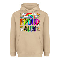 Mushroom proud ally Heavyweight Hoodie - LillyAllenDesigns