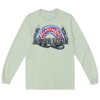 Matcha American rainbow Long Sleeve Tee - NancyCooperArtShop