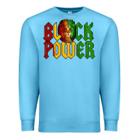 Ocean Blue Juneteenth Lion King Black Power Premium Sweatshirt - LillyAllenDesigns