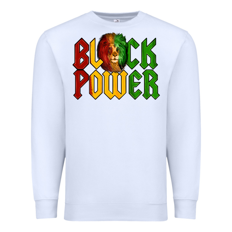 Juneteenth Lion King Black Power Premium Sweatshirt by LillyAllenDesigns | Teevron