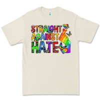 Bone straight against hate pride lgbtq Premium Tee - texasbilliewilder
